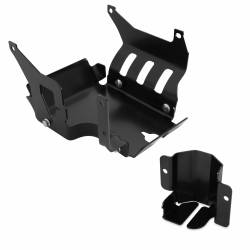 Holley - Holley LS / LT Swap 4WD Truck Off-Road Oil Pan Rock Shield 302-35 - Image 6