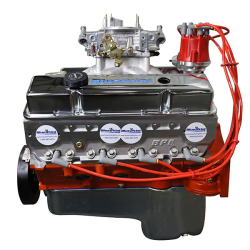 BluePrint Engines - PS4541CTC Small Block ProSeries Stroker Crate Engine by BluePrint Engines 454 CI 563 HP Small Block GM Style Dressed Longblock with Carburetor Aluminum Heads Roller Cam - Image 4