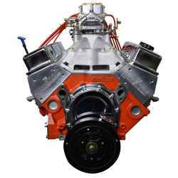 BluePrint Engines - PS4541CTC Small Block ProSeries Stroker Crate Engine by BluePrint Engines 454 CI 563 HP Small Block GM Style Dressed Longblock with Carburetor Aluminum Heads Roller Cam - Image 2