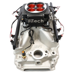 FiTech Fuel Injection - Fitech 30254 Go Port 200-550 HP Chevy Big Block Rectangle Port EFI System Black - Image 1