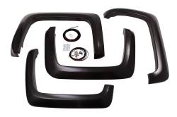 19303290 - GM Accessories Fender Flare Set - Black  Finish - No Pockets