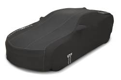 23457475 Premium All-Weather Outdoor Car Cover in Black with Camaro Logo