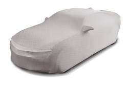 23457480 Premium Indoor Car Cover in Gray with Embossed Camaro Logos