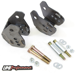 UMI PERFORMANCE 1964-1972 GM A-Body Rear Lower Control Arm Relocation Brackets- Weld In 4010