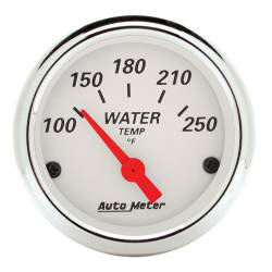 AutoMeter - AutoMeter Arctic White 5 Gauge Set Fuel/Oil/Speedo/Volt/Water 1350 - Image 4