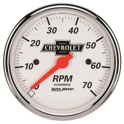 AutoMeter - AutoMeter Chevy Vintage Electric Tachometer 1398-00408 - Image 1