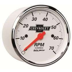AutoMeter - AutoMeter Chevy Vintage Electric Tachometer 1398-00408 - Image 3