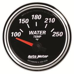 AutoMeter - AutoMeter Designer Black II Water Temperature Gauge 1238 - Image 1