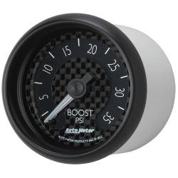 AutoMeter - AutoMeter GT Series Mechanical Boost Gauge 8004 - Image 2