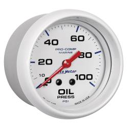 AutoMeter - AutoMeter Marine Mechanical Oil Pressure Gauge 200777 - Image 3