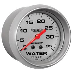 AutoMeter - AutoMeter Marine Mechanical Water Pressure Gauge 200773-33 - Image 3