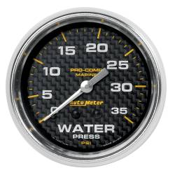 AutoMeter - AutoMeter Marine Mechanical Water Pressure Gauge 200773-40 - Image 1