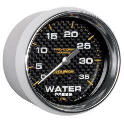 AutoMeter - AutoMeter Marine Mechanical Water Pressure Gauge 200773-40 - Image 3