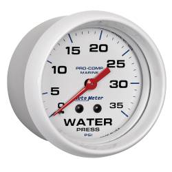 AutoMeter - AutoMeter Marine Mechanical Water Pressure Gauge 200773 - Image 3