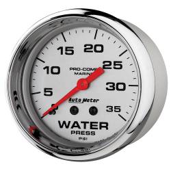 AutoMeter - AutoMeter Marine Mechanical Water Pressure Gauge 200773-35 - Image 2