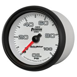 AutoMeter - AutoMeter Phantom II Mechanical Oil Pressure Gauge 7821 - Image 2