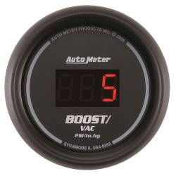 AutoMeter - AutoMeter Sport-Comp Digital Boost/Vacuum Gauge 6359 - Image 1