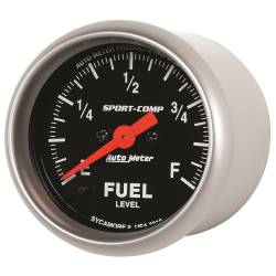 AutoMeter - AutoMeter Sport-Comp Electric Fuel Level Gauge 3310 - Image 2