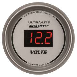 AutoMeter - AutoMeter Ultra-Lite Digital Voltmeter Gauge 6593 - Image 1