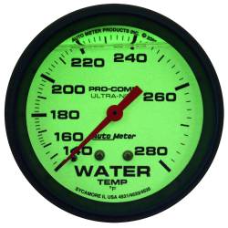 AutoMeter - AutoMeter Ultra-Nite Water Temperature Gauge 4235 - Image 2