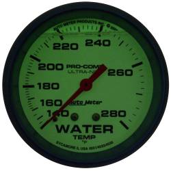 AutoMeter - AutoMeter Ultra-Nite Water Temperature Gauge 4231 - Image 2