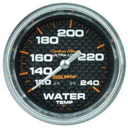 AutoMeter - AutoMeter Carbon Fiber Mechanical Water Temperature Gauge 4832 - Image 1