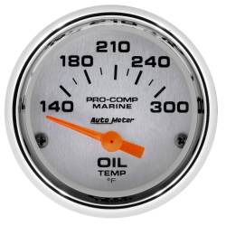 AutoMeter - AutoMeter Marine Electric Oil Temperature Gauge 200764-35 - Image 1