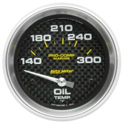AutoMeter - AutoMeter Marine Electric Oil Temperature Gauge 200765-40 - Image 1