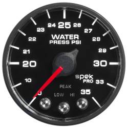 AutoMeter - AutoMeter Spek-Pro NASCAR Water Pressure Gauge P543328-N1 - Image 2