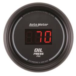 AutoMeter - AutoMeter Sport-Comp Digital 5 Gauge Set Fuel/Oil/Speedo/Volt/Water 6300 - Image 3