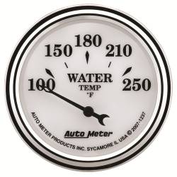 AutoMeter - AutoMeter Old Tyme White II Water Temperature Gauge 1237 - Image 1