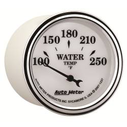 AutoMeter - AutoMeter Old Tyme White II Water Temperature Gauge 1237 - Image 5
