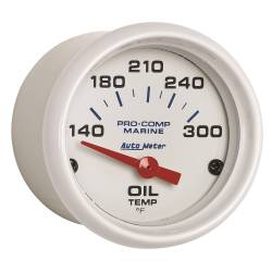 AutoMeter - AutoMeter Marine Electric Oil Temperature Gauge 200764 - Image 3