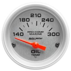AutoMeter - AutoMeter Marine Electric Oil Temperature Gauge 200764-33 - Image 1