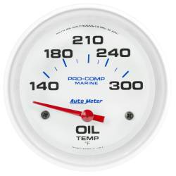 AutoMeter - AutoMeter Marine Electric Oil Temperature Gauge 200765 - Image 1
