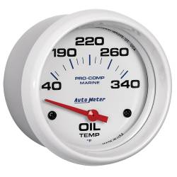 AutoMeter - AutoMeter Marine Electric Oil Temperature Gauge 200765 - Image 3