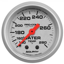AutoMeter - AutoMeter Ultra-Lite Mechanical Water Temperature Gauge 4331 - Image 1