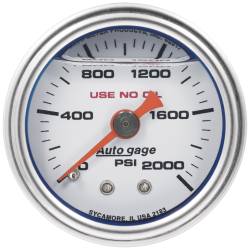 AutoMeter - AutoMeter Autogage Mechanical Nitrous Oxide Pressure Gauge 2183 - Image 1