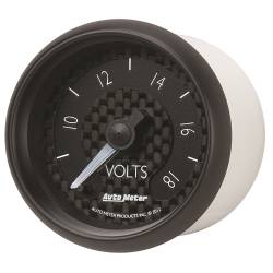 AutoMeter - AutoMeter GT Series Electric Voltmeter Gauge 8091 - Image 2