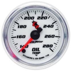 AutoMeter - AutoMeter C2 Electric Oil Temperature Gauge 7156 - Image 1