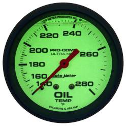 AutoMeter - AutoMeter Ultra-Nite Oil Temperature Gauge 4241 - Image 2