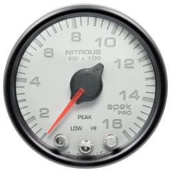 AutoMeter - AutoMeter Spek-Pro Electric Nitrous Pressure Gauge P32012 - Image 1