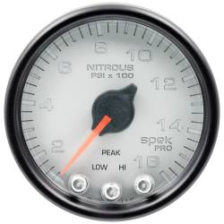 AutoMeter - AutoMeter Spek-Pro Electric Nitrous Pressure Gauge P32022 - Image 1