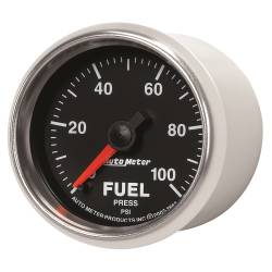 AutoMeter - AutoMeter GS Electric Fuel Pressure Gauge 3863 - Image 2