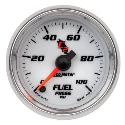 AutoMeter - AutoMeter C2 Electric Fuel Pressure Gauge 7163 - Image 1