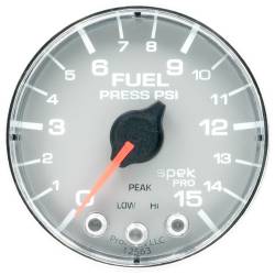 AutoMeter - AutoMeter Spek-Pro Electric Fuel Pressure Gauge P315218 - Image 2