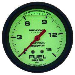 AutoMeter - AutoMeter Ultra-Nite Mechanical Fuel Pressure Gauge 4211 - Image 2