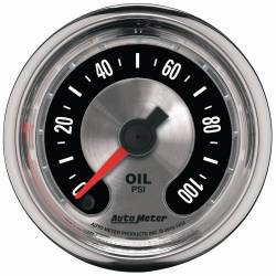 AutoMeter - AutoMeter American Muscle Oil Pressure Gauge 1253 - Image 1