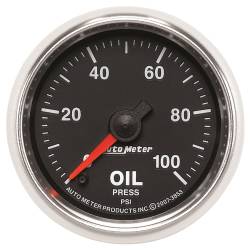 AutoMeter - AutoMeter GS Electric Oil Pressure Gauge 3853 - Image 1