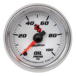 AutoMeter - AutoMeter C2 Electric Oil Pressure Gauge 7153 - Image 1